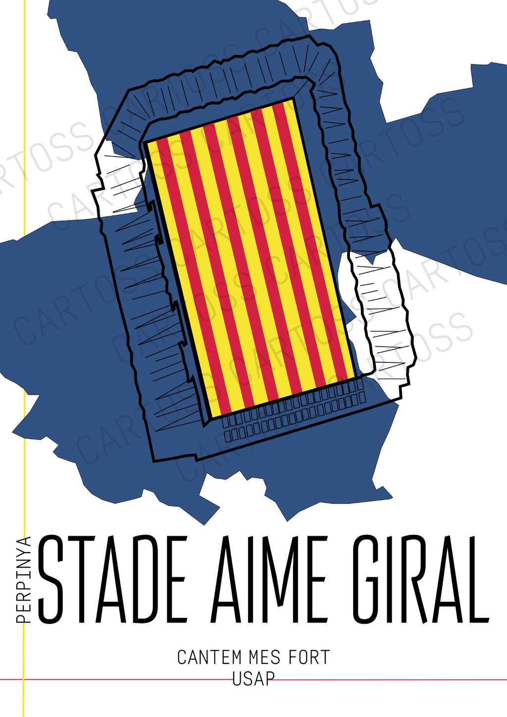 Aimé Giral USAP - Stades