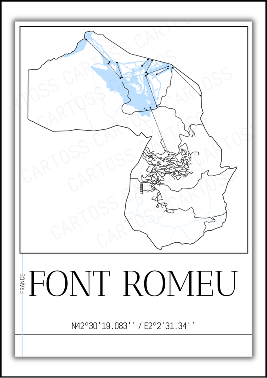 Affiche Font-Romeu et son domaine skiable