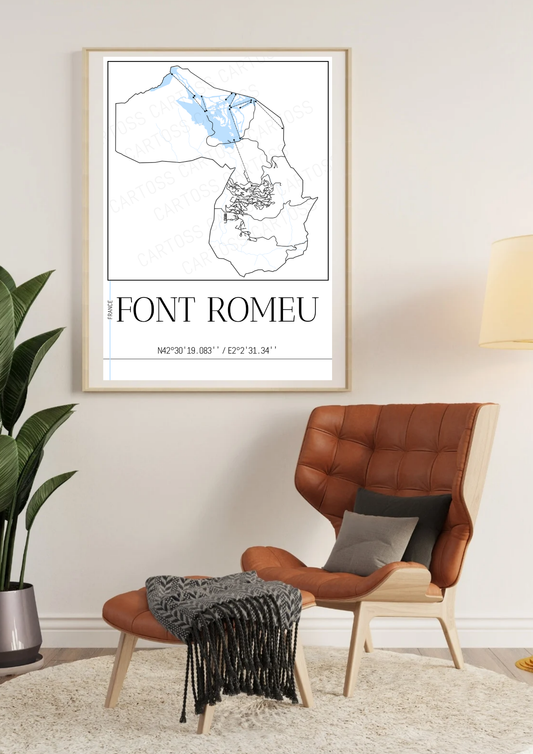 Affiche Font-Romeu et son domaine skiable