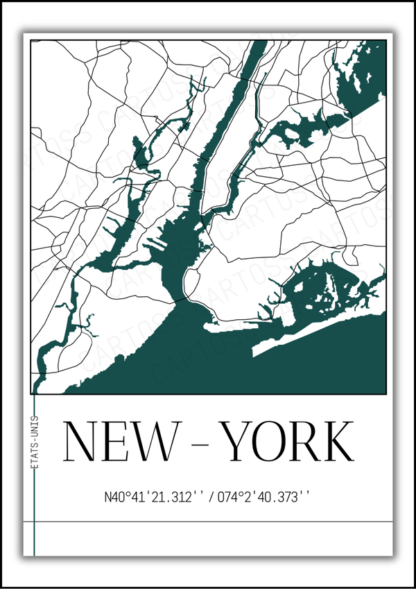 Affiche New-york minimaliste