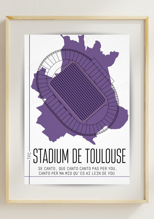 Affiche Stade Vélodrome OM